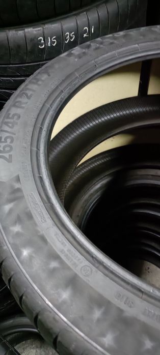 Pneus 265/45/21 Continental