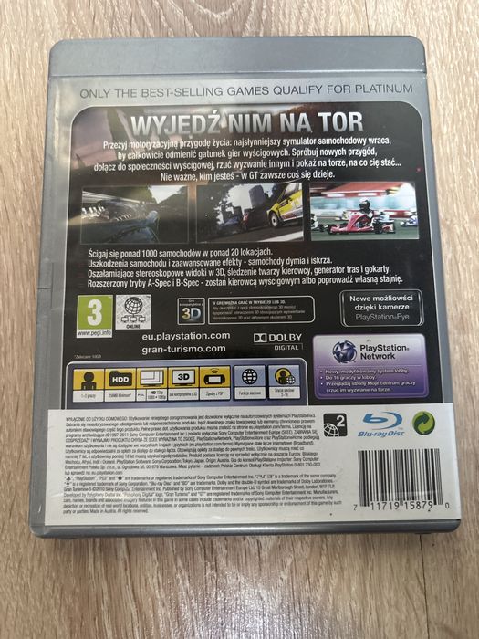 Gra gran turismo na playstation 3