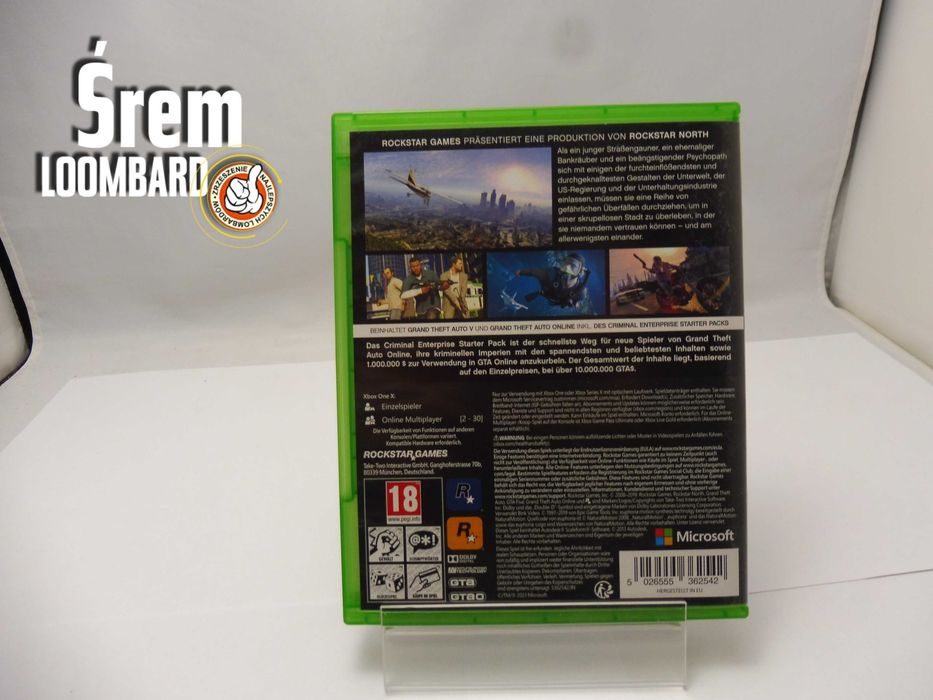 Gra Na Xbox One GTA V / Stan DB!