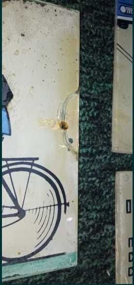 Стеклянные таблички СССР