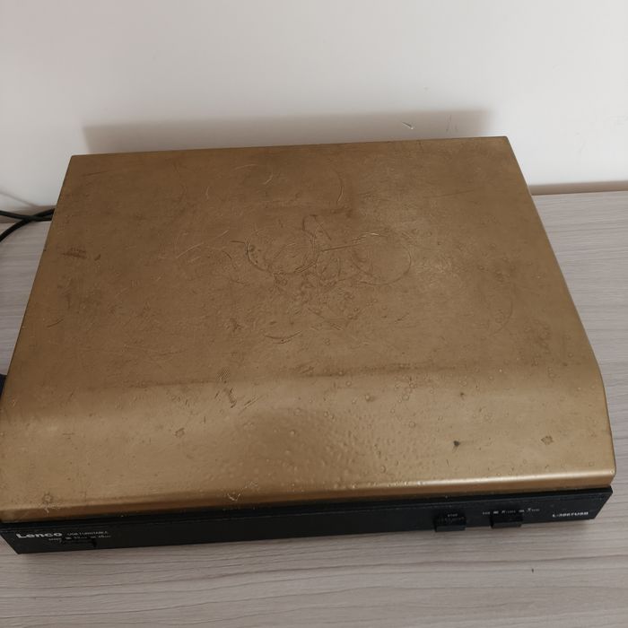 Gramofon Lenco czarny