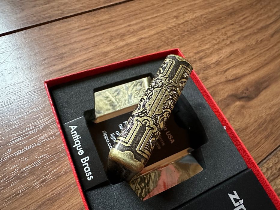 Оригинальная новая зажигалка Zippo 29719 Armor St Benedict США: 7