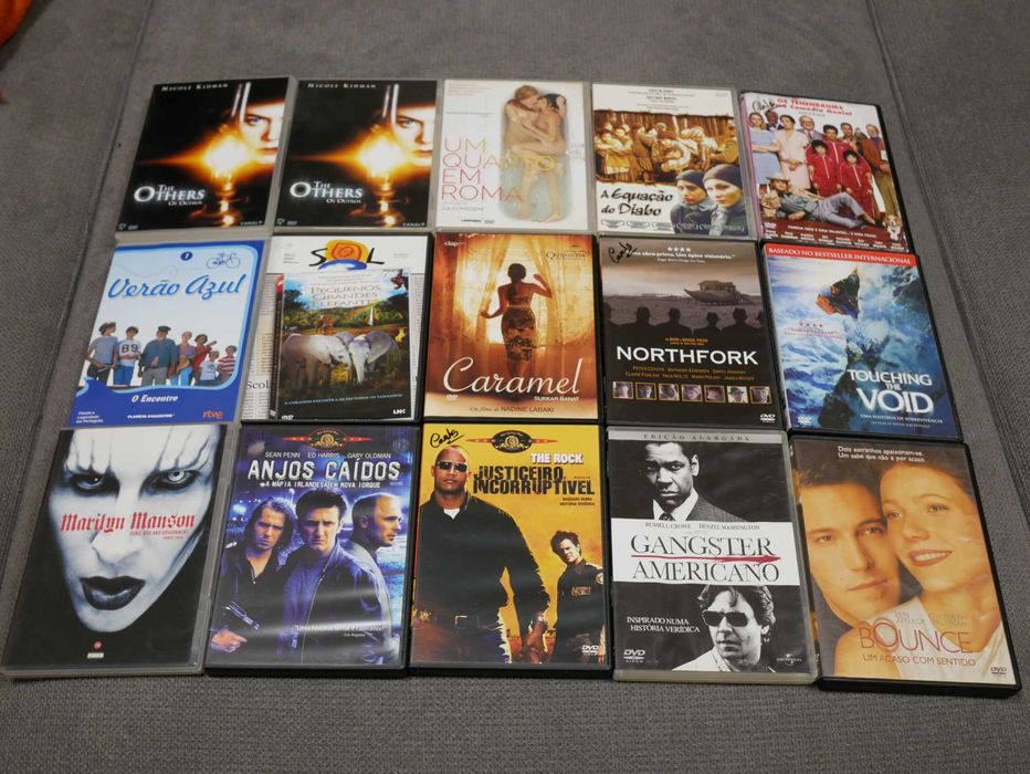 Lote 15 DVDs Cinema Premium (Culto, Documentário e Ação)