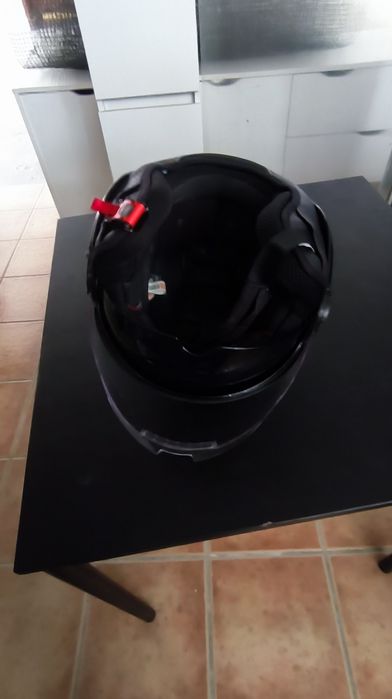 Capacete moto como