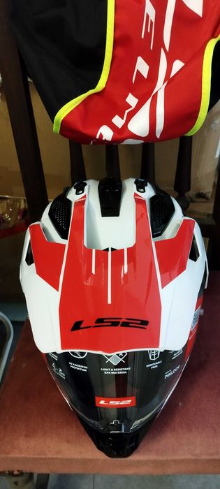 Capacete LS2 MX702 Pioneer II Namib