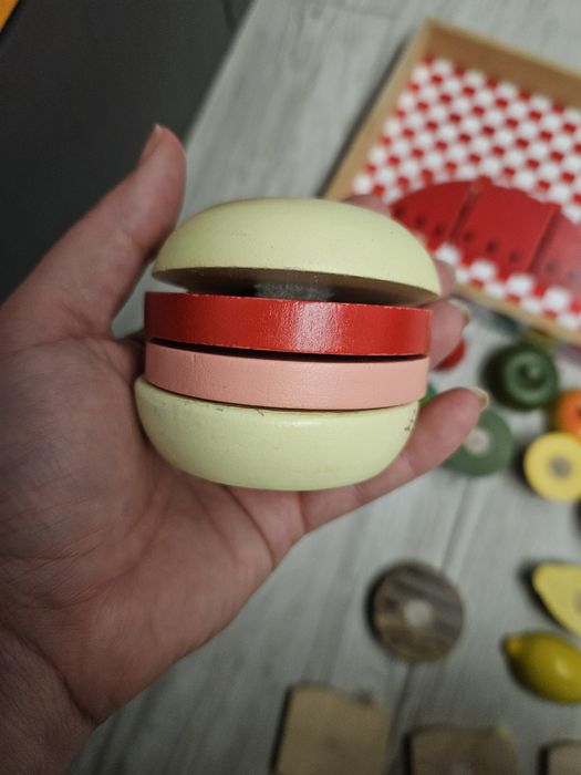 Owoce i warzywa drewniane