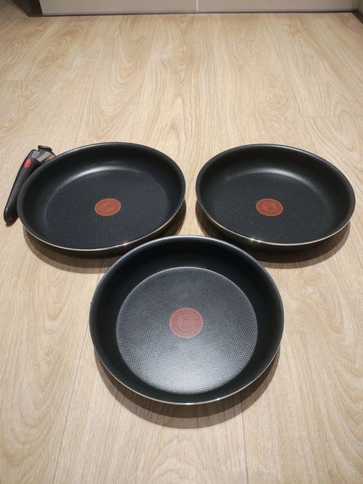 NOWY Zestaw patelni TEFAL Ingenio Easy On 4 elementy gaz