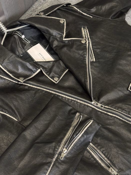 Куртка, косуха, шкірянка жіноча, оверсайз