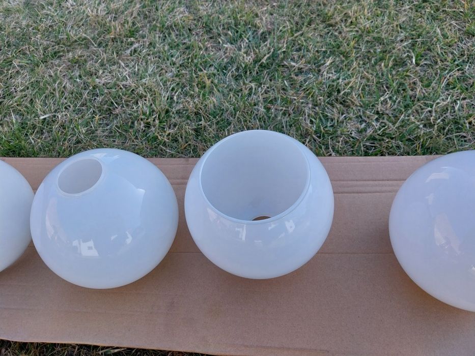 Klosze do lamp PRL szklany klosz