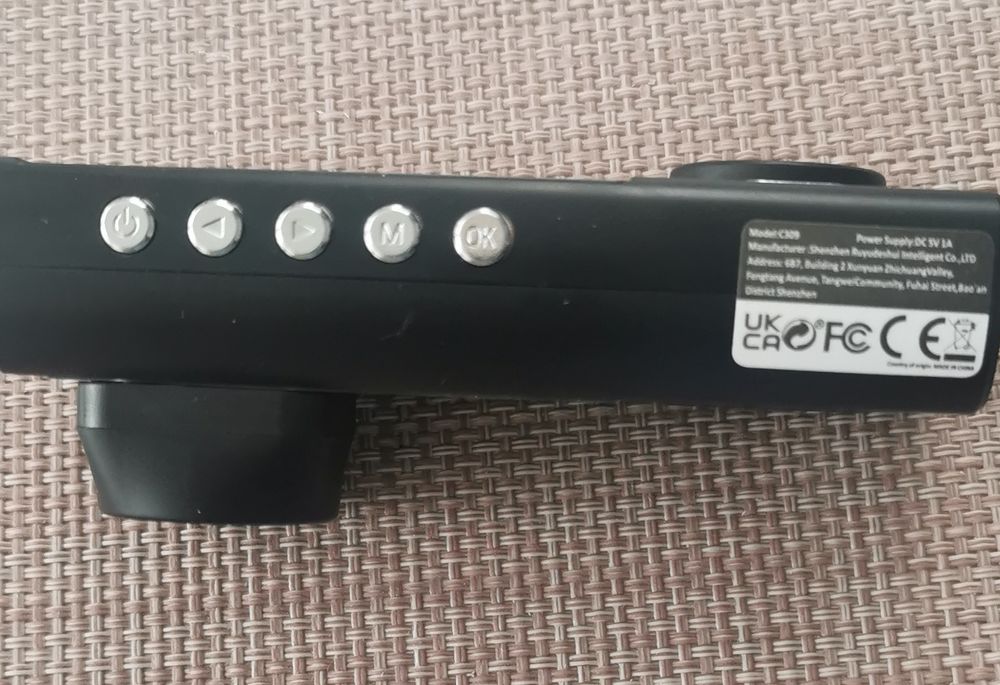 Wideorejestrator samochodowy 2 kamery FHD