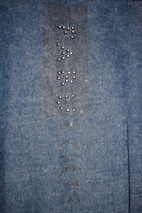Kurtka bluza jeansowa z kapturem L/XL