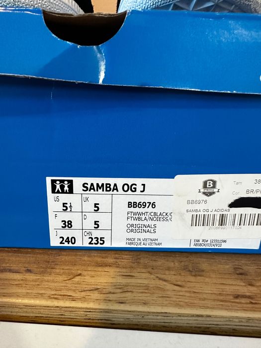 Adidas samba black
