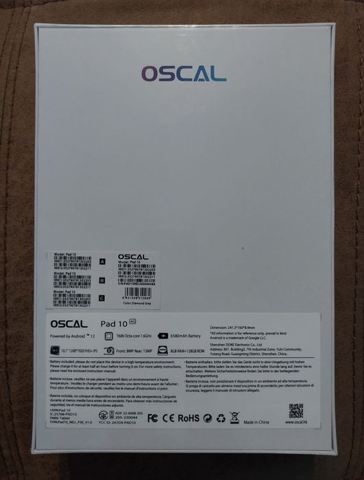 Планшет Blackview Oscal Pad 10 8/128GB