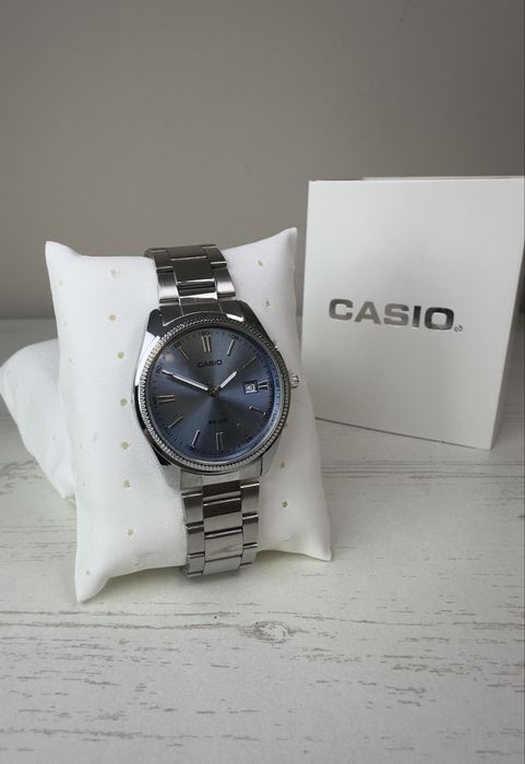Годинник Casio MTP-1302 steel blue з Упакуванням