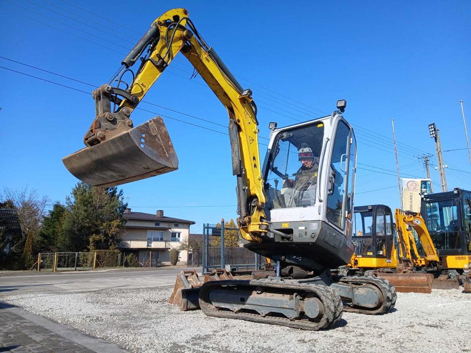 Minikoparka Wacker Neuson. EZ28 z VDS 2014 roku 1 WŁ waga 3000kg