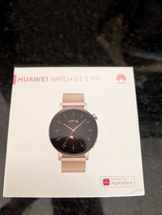 Huawei Watch GT 3 42mm Gold – Para Peças / Avariado (com Caixa)