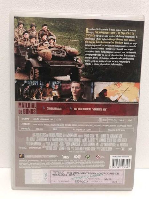 The Monuments Men - Os Caçadores de Tesouros