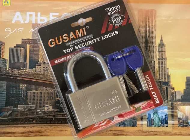 Замок навесной 50мм GUSAMI 60мм 70мм
