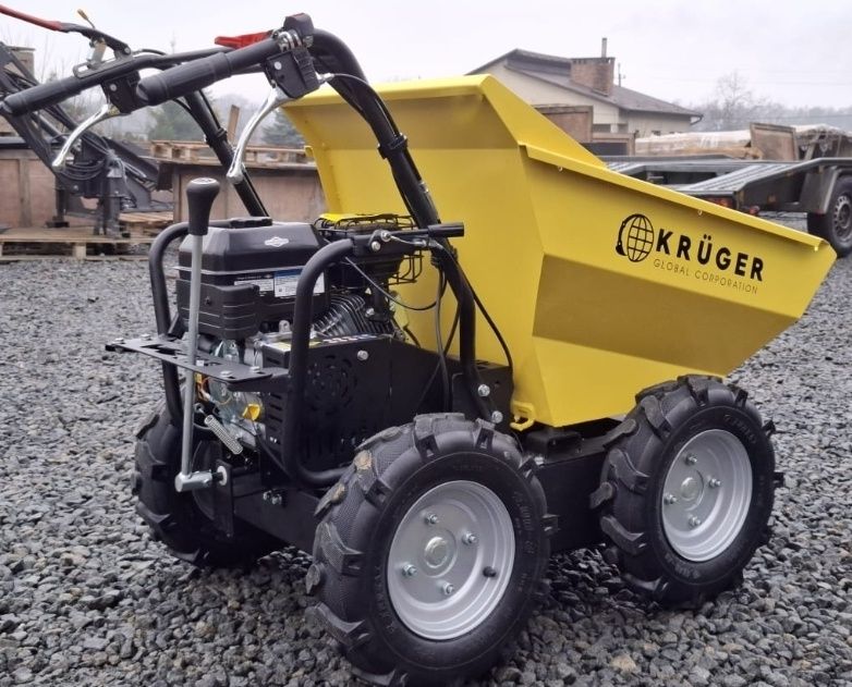 Taczka spalinowa KRÜGER wozidło Briggs&Statton 7 KM , udźwig 400 kg