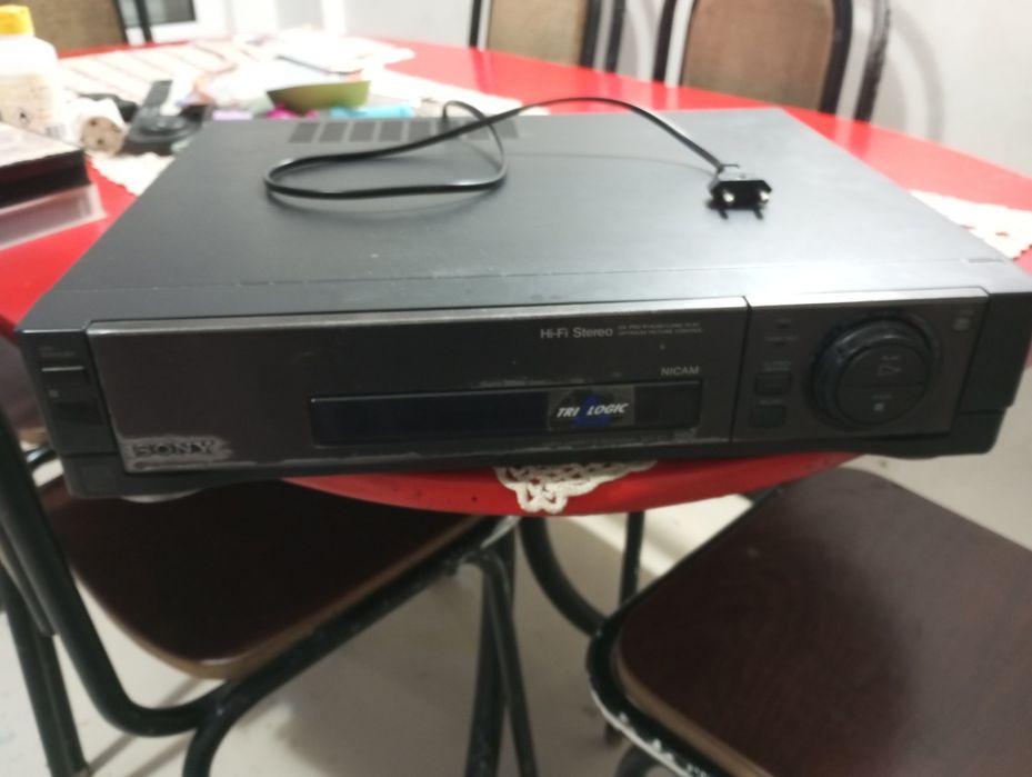 Leitor vhs da Sony