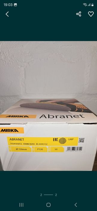 Mirka Abranet /abralon siatki scierne