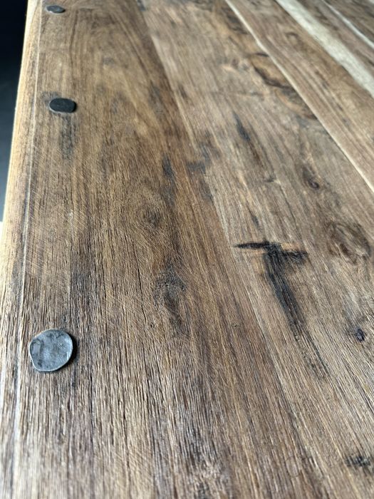 STÓŁ DREWNIANY egzotyczny palisander kolonialny taras rustykalny 185