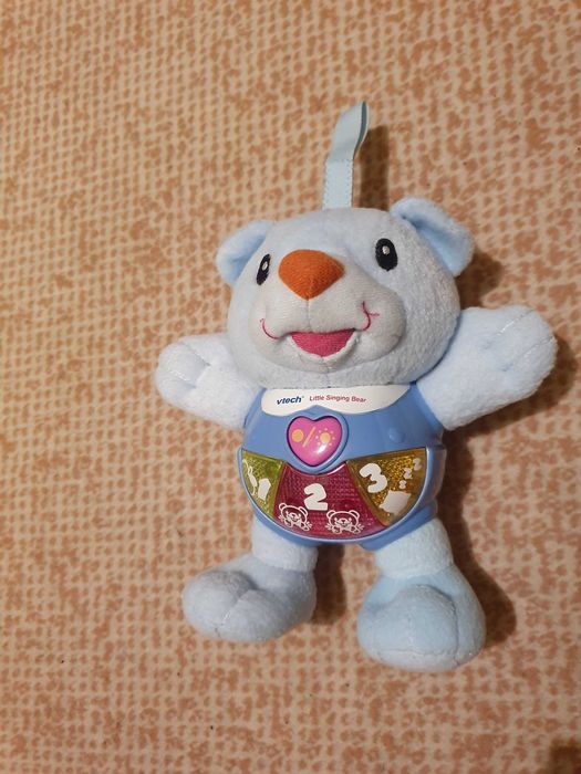 Niebieski miś interaktywny Vtech j.angielski Stan bardzo dobry