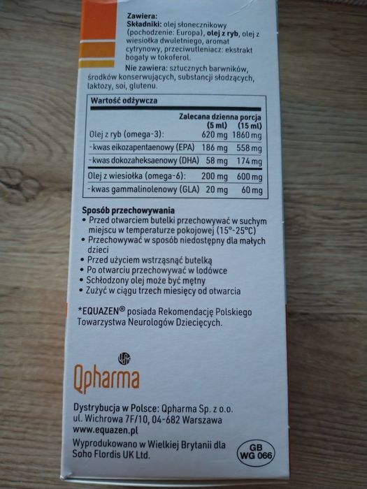 Nowy płyn / syrop Equazen