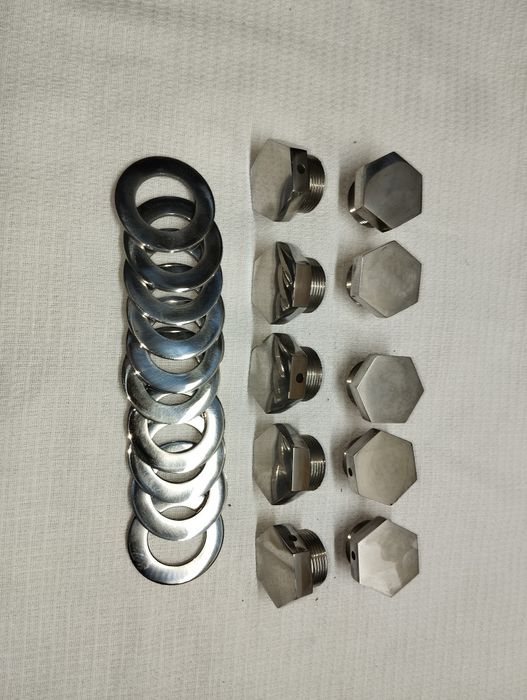 Ява чезет гайки вилки та осі колеса нержавійка