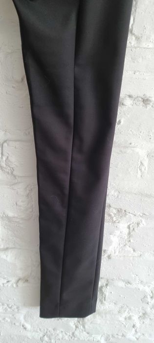 Spodnie rurki czarne Calvin Klein XS 34 W26 L30 dopasowane biodrówki