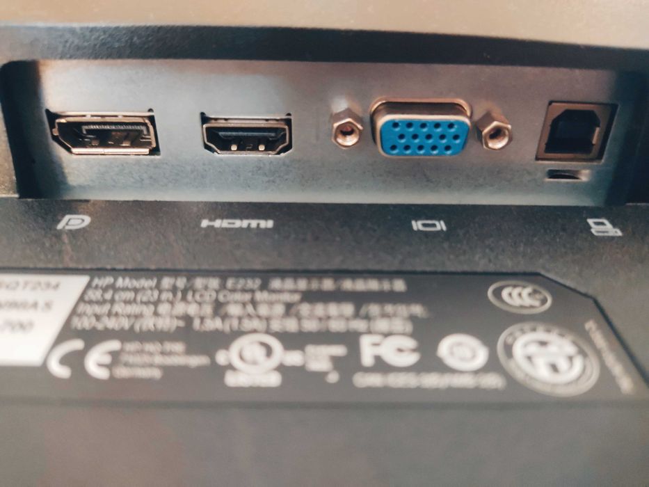 Monitor bez podstawy LED HP E232 23"