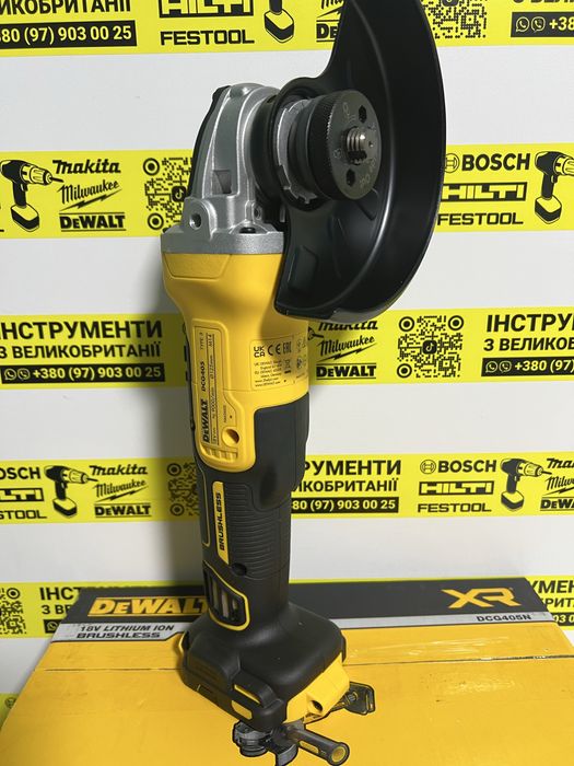 Акумуляторна болгарка DeWALT DCG405 (TYPE  3)