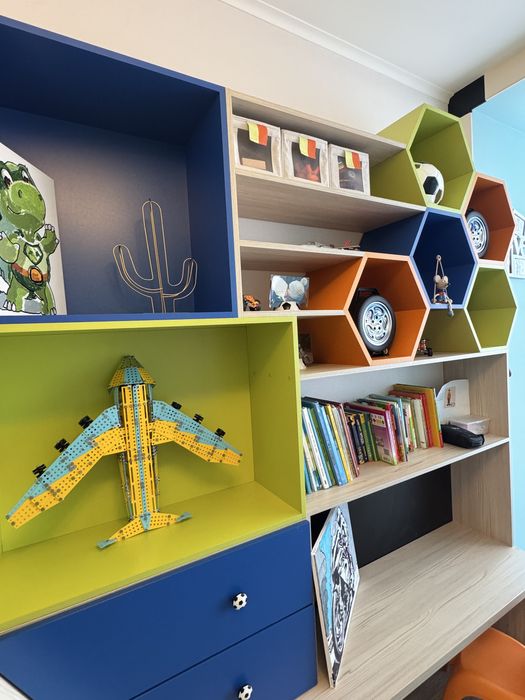 Дитяча мебель ігрова стінка для садочка