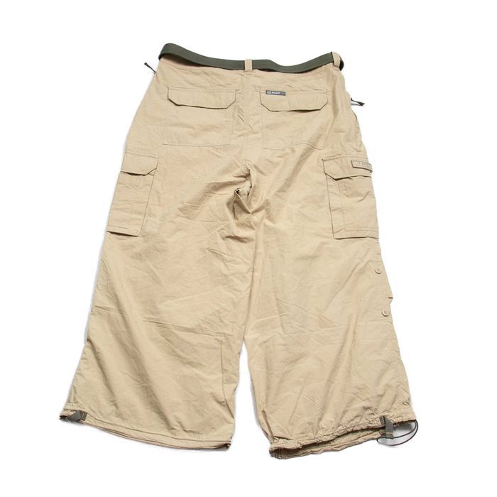 Schott N.Y.C. Cargo Wide Leg Vintage Y2K spodnie Bojówki parachute XL