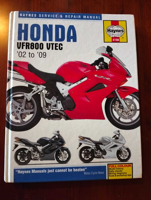 Haynes - Honda VFR 800 Vtec (manual técnico)