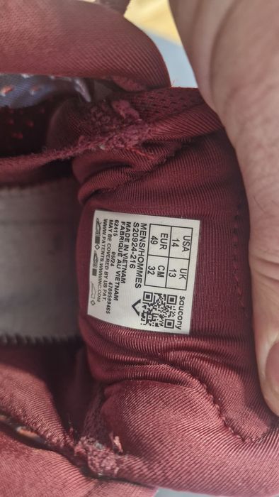 Бігові кросівки Saucony Ride 17.Розмір 49