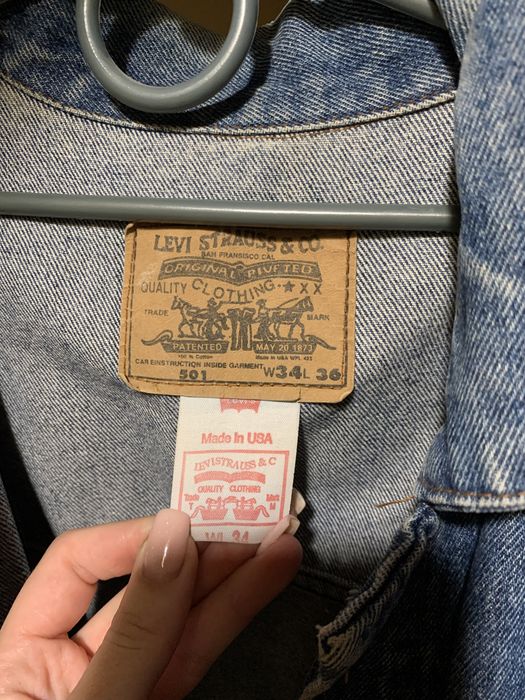 джинсова куртка Levis