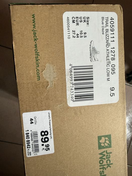 Lekkie Buty sportowe Jack  Wolfskim rozm . 44
