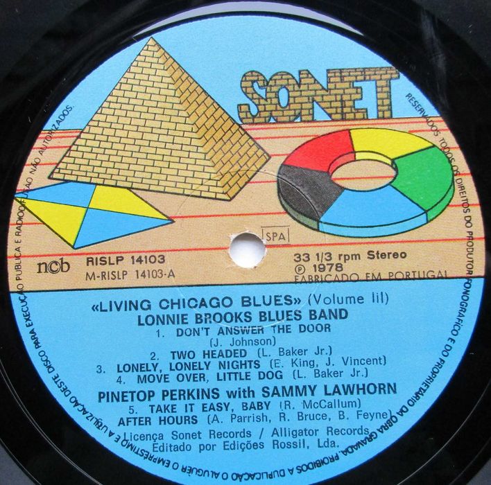 Living Chicago Blues - - - - - Vários  - - - - - Caixa com 3 X LP