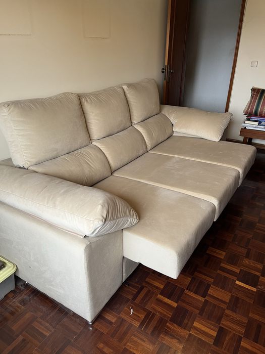 Sofa Cama/chaise long 3 lugares