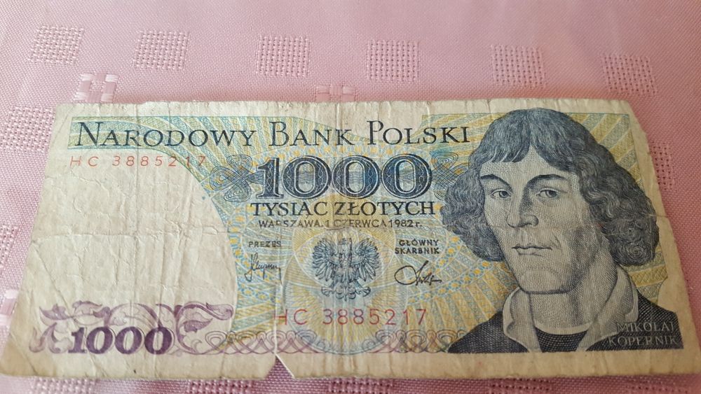 Pieniądz stary 1000zł