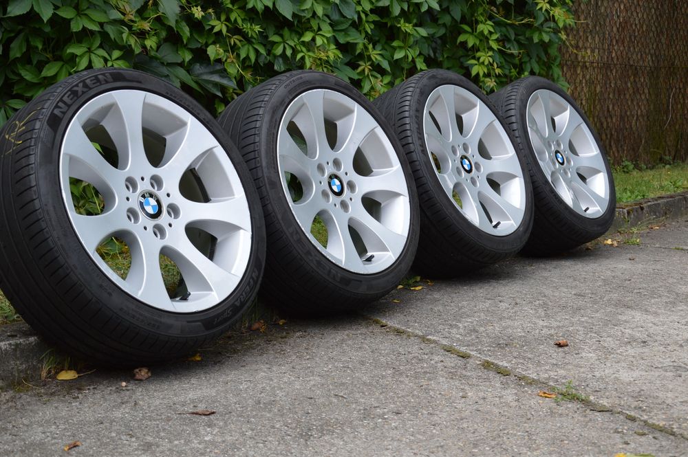 Oryginalne Alufelgi BMW Styling 162 | Opony 225/40-18 i 255/35-18 | E46 E90 E91 E92 E93 | KOMPLET