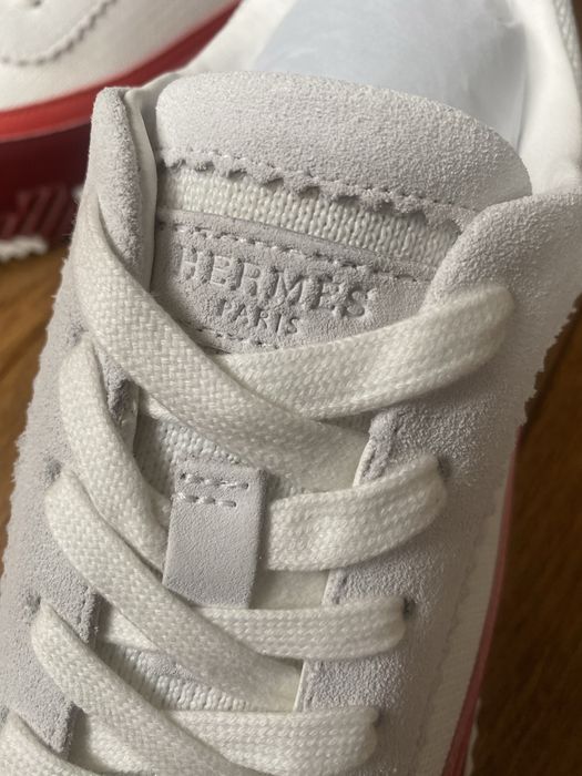 Hermes bouncing 39 sneakersy z numerem seryjnym