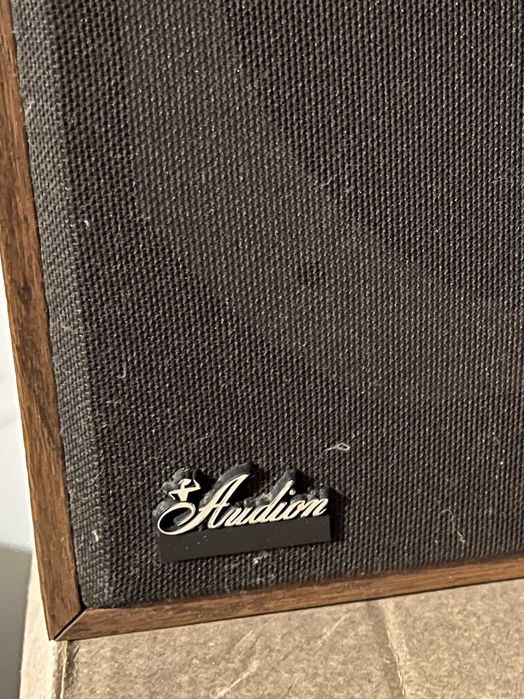 Kolumny głośnikowe Audion BOX Rubin - vintage