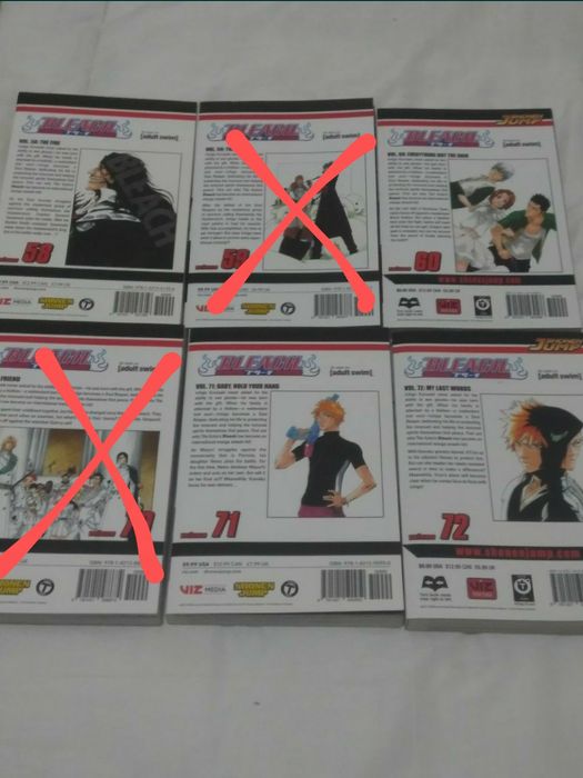 Conjunto mangás Bleach
