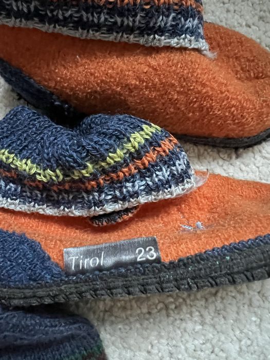 Тапочки шерстяные гарний стан