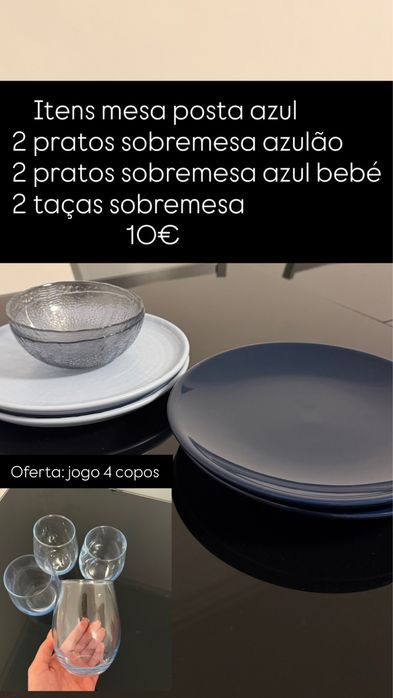 Blue Tableware Set433902655836016640