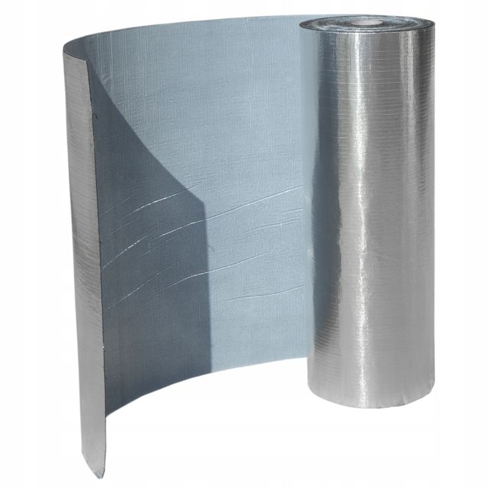 Mata TERMOIZOLACYJNA Pianka ALUMINIUM z klejem samoprzylepna 3mm