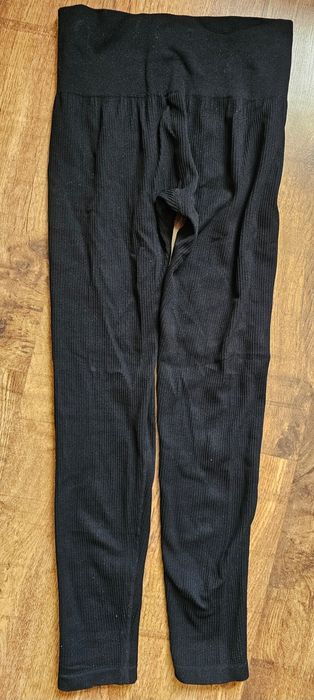 Legginsy damskie prążek M