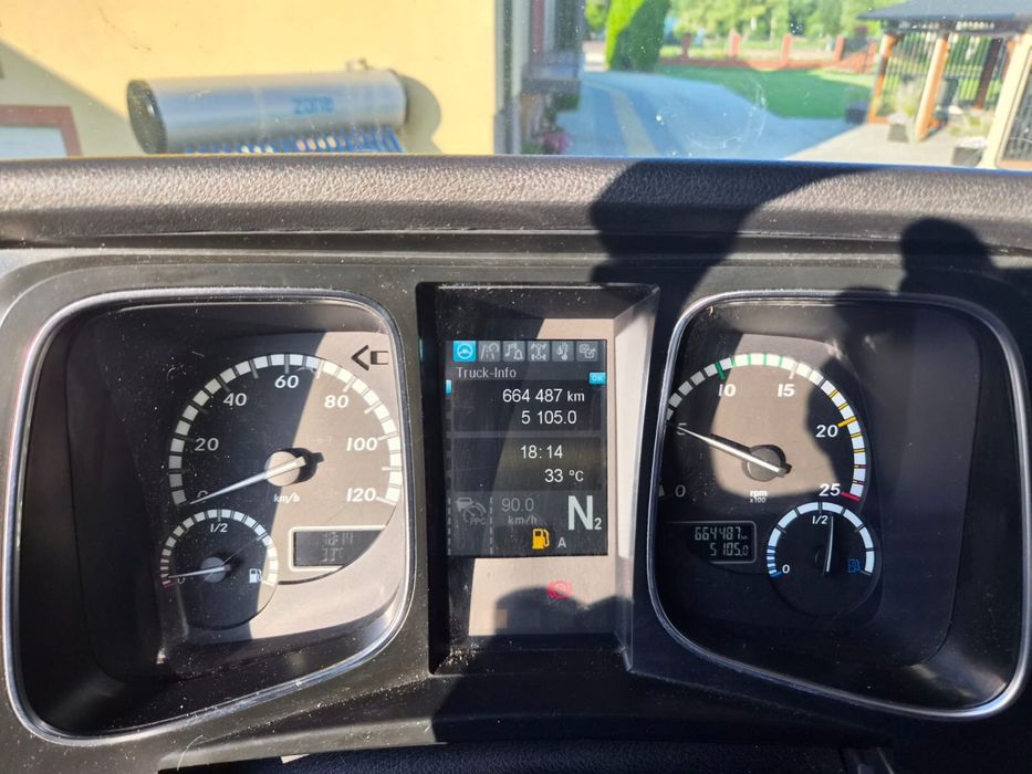 Mercedes Actros 2545 chłodnia Schmidt euro 6